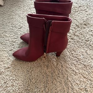 Brand new never worn Franco Sarto boots in wine color.